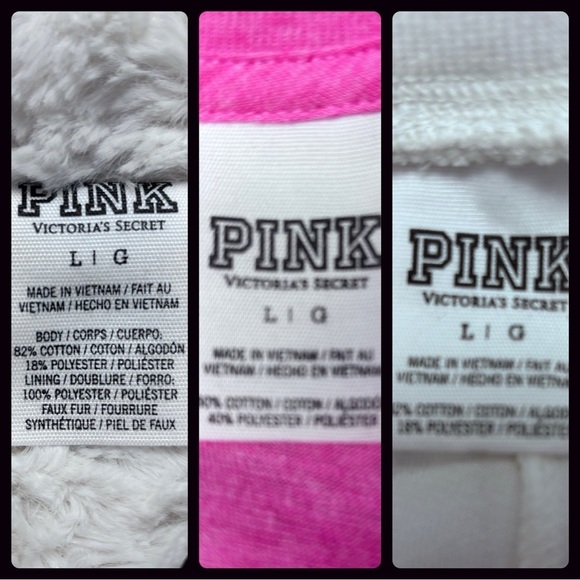 Vintage PINK Off White Velour Gold Bling Sequin Matching Set Size Large - Picture 14 of 15